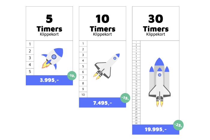 Hjælp til wordpress design klippekort