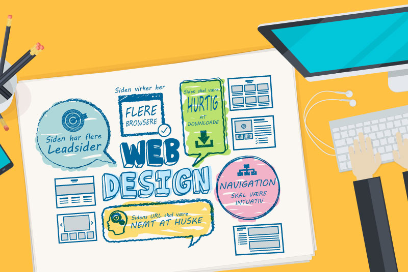 vektor mockup webdesign