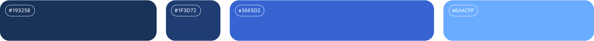 Farver fra Aalborg Fodtennis' visuelle identitet udviklet af Simsoft