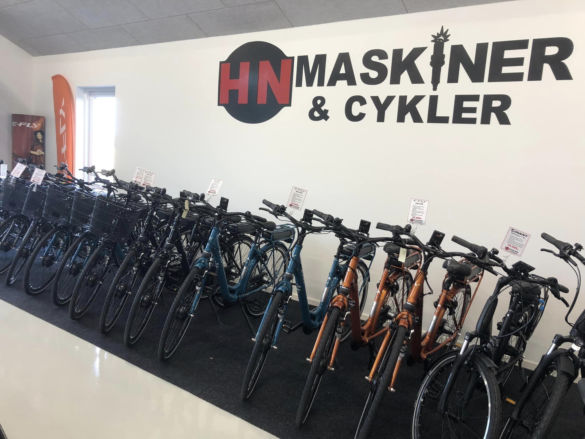Mange cykler hos HN-maskiner