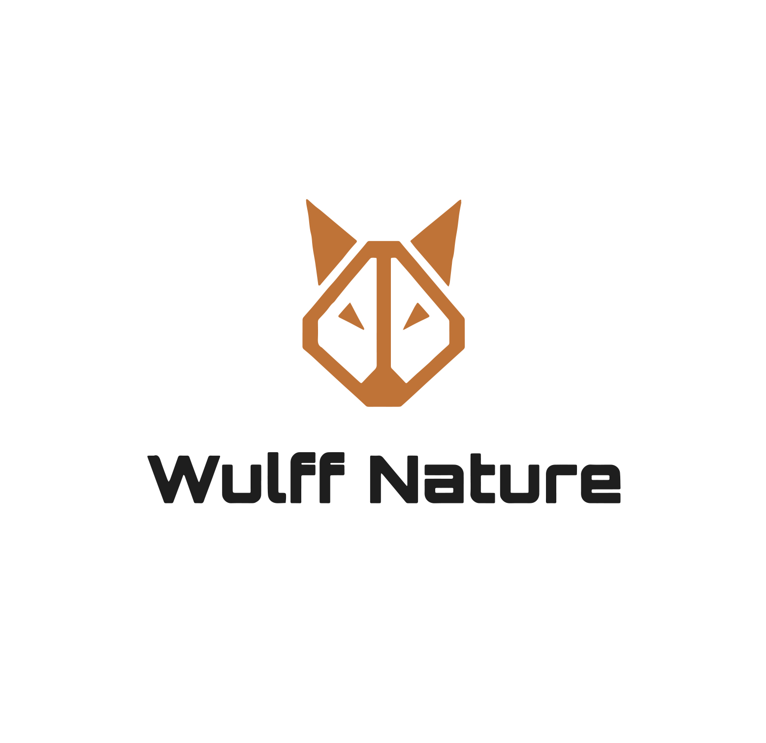Wulff Nature logo i originale farver