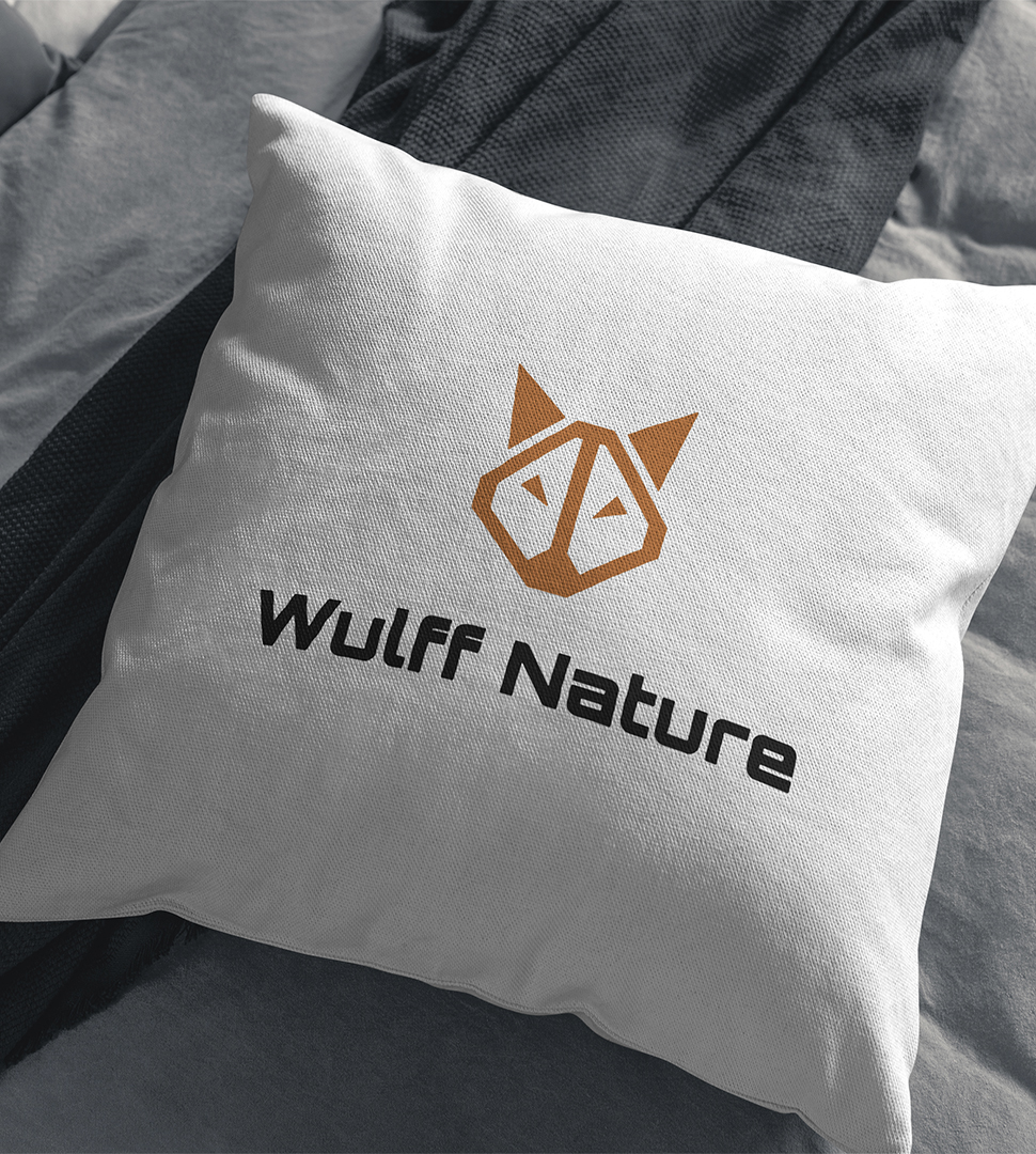 Wulff Nature logo mockup