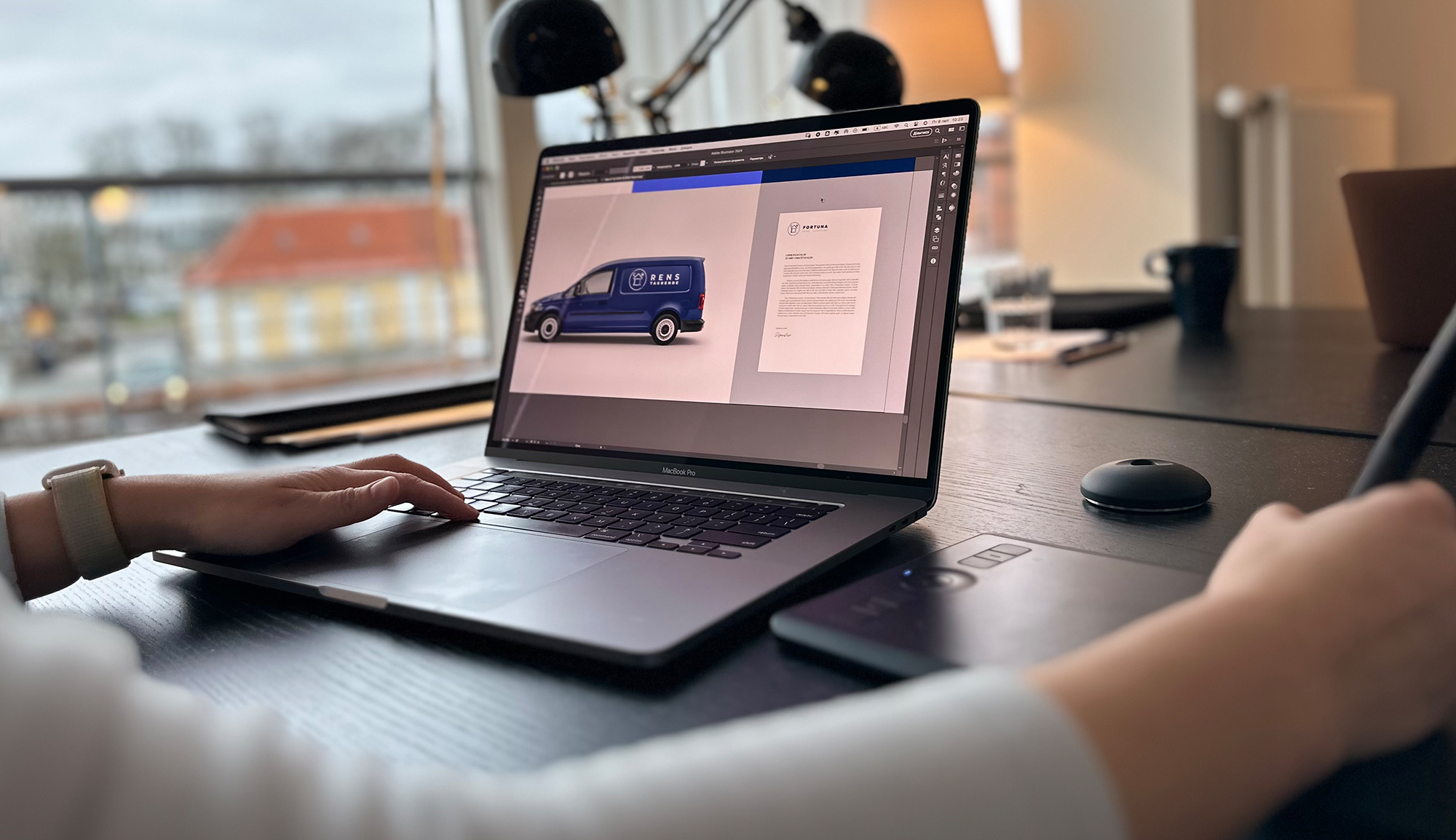 Logoformatering til forskellige typer tryk